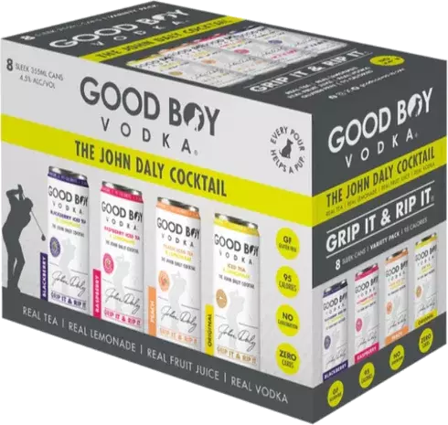 Good Boy Vodka John Daly Cocktail Mix Cn