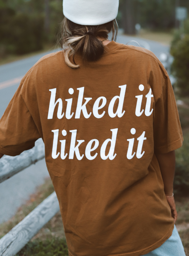 đ„ŸBrown Hiked It Liked it Tee