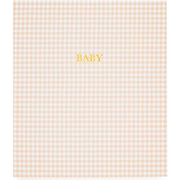 Sugar Paper x Maisonette Baby Book, Pink Gingham