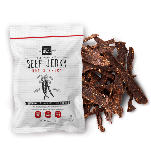OLD FASHIONED - HOT & SPICY BEEF JERKY