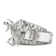 YUGIOH BLUE EYES BELT (WHITE)