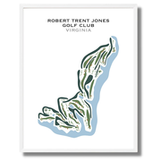 Robert Trent Jones Golf Club, Virginia - Printed Golf Courses