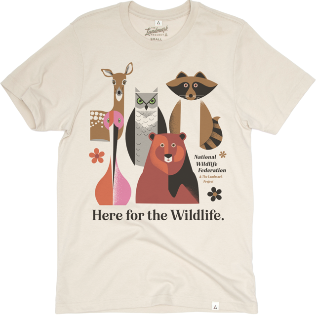 Here for the Wildlife Unisex Short Sleeve Tee