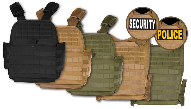 Ryno Gear Adjustable Tactical Plate Carrier