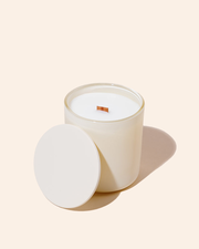 8oz aura vessel & lid - matte ivory - the stash