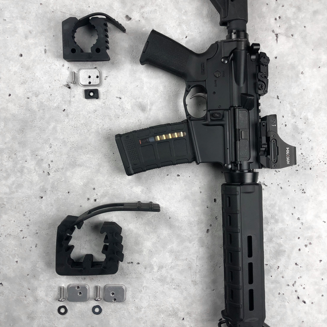 Rifle Rack - Rubber Clamps