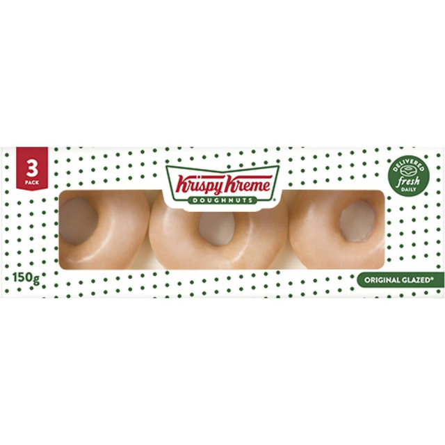 Krispy Kreme Original Glazed Doughnuts 3 pack