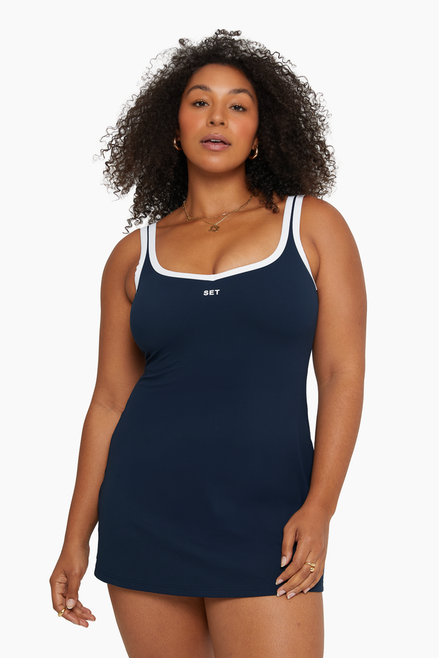SPORTBODY® SWEETHEART DRESS - OXFORD