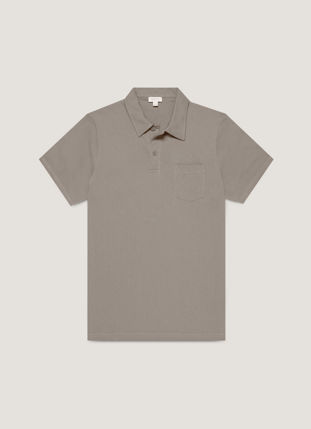Men's Riviera Polo Shirt in Iron Grey