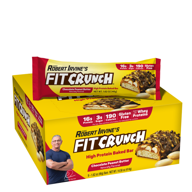 FITCRUNCH Chocolate Peanut Butter (9ct Snack Size)
