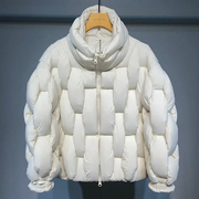 HJK Exclusive Interwoven Quilted Puffer Jacket