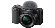 Sony ZV-E10 Mirrorless Camera with 16-50mm Lens (Black)