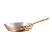 Mauviel M'MINIS Copper Round Frying Pan With Brass Handle, 4.7-In
