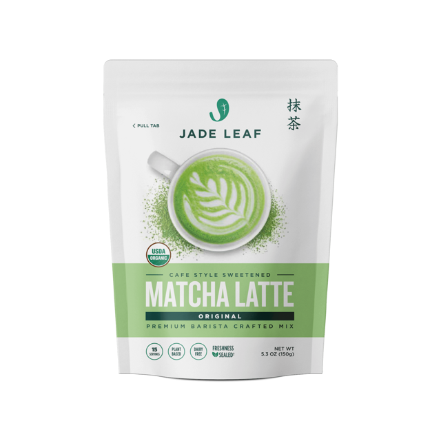 Organic Cafe Style Sweetened Matcha Latte Mix - Original