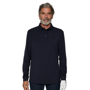 J.Lindeberg Golf Florian Long Sleeve Polo Shirt FW25