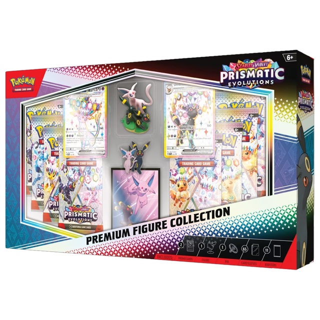 Pokemon TCG: Scarlet & Violet: Prismatic Evolutions - Premium Figure Collection (Preorder)