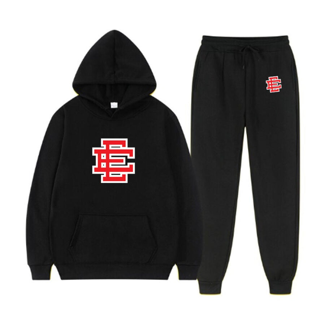 Eric Emanuel Set New Tracksuit Black/Red