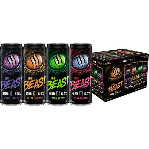 The Beast Unleashed Vp 2 12pk 144fl Oz In Cans - 12-12FZ