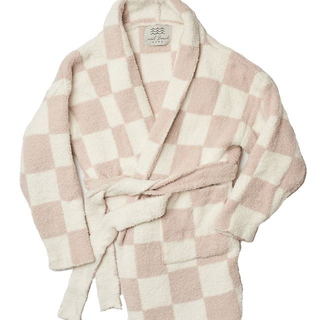 Checker Luxe Robe