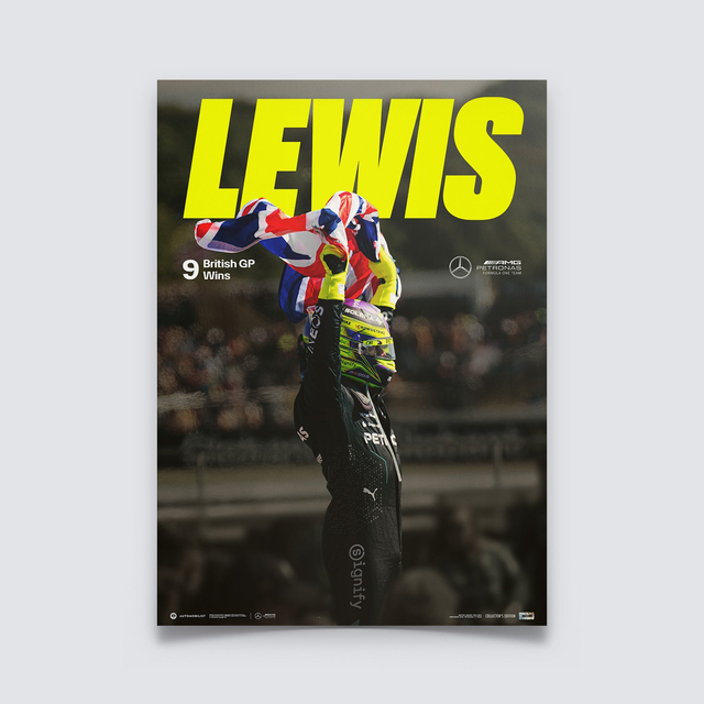 Lewis Hamilton | 2024 Mercedes-AMG Petronas Formula 1 Team | Mercedes Poster