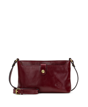 Aimee Crossbody - Vintage Distressed Leather — Maroon