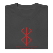 Self Destruction (Embroidery ) - Oversized Heavy Tee