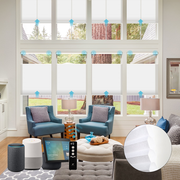 SmartWings Motorized Light Filtering Levitate Cellular Shades Nowa