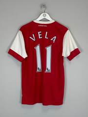 2010/11 ARSENAL VELA #11 HOME SHIRT (L) NIKE