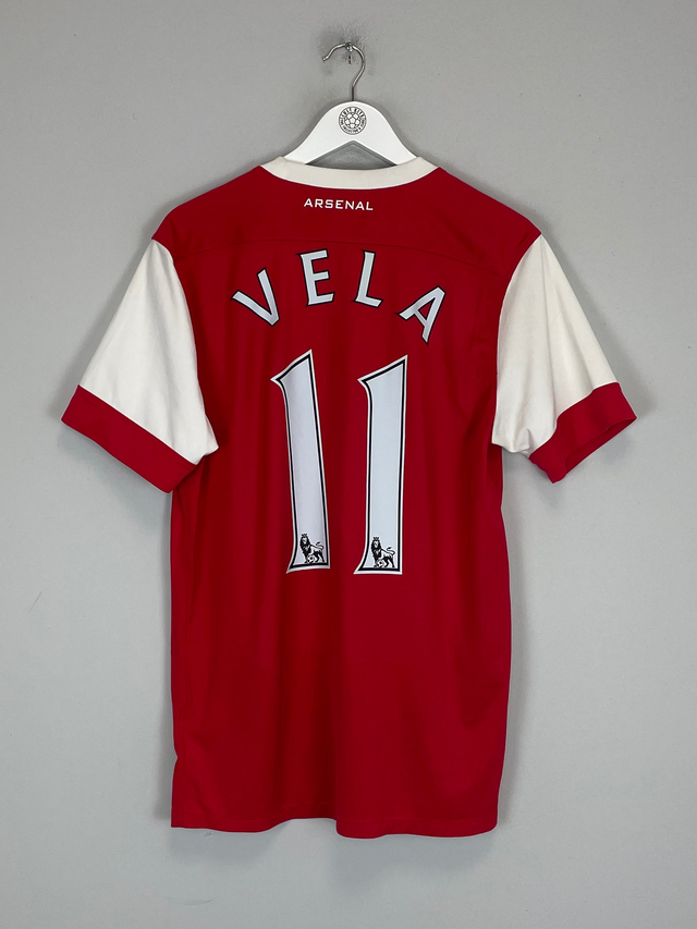 2010/11 ARSENAL VELA #11 HOME SHIRT (L) NIKE