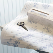 Monticello Toile Lavender Drawer Liners