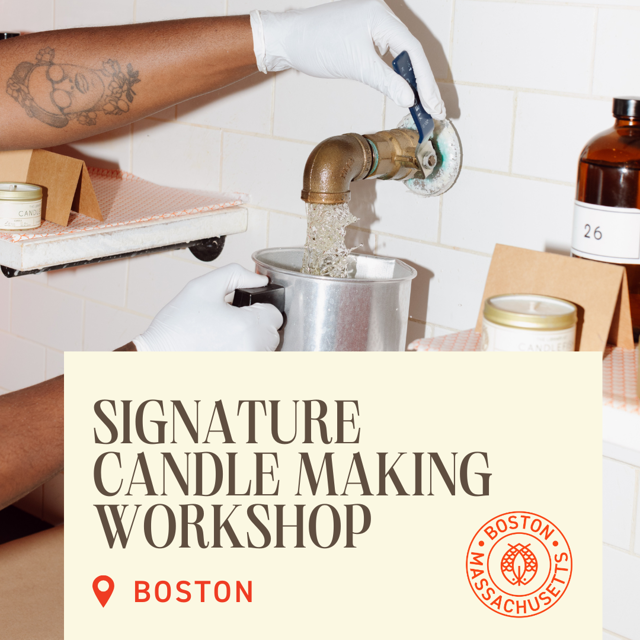 Fragrance Blending Candle Workshop: Boston