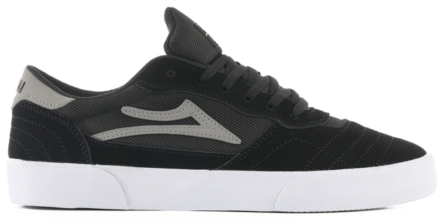 Cambridge - Black/Grey Suede