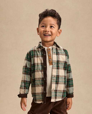 Girls Short Sleeve Ruffle Polo with Stain Resistance - Uniform | Gymboree - NOBLE FOREST