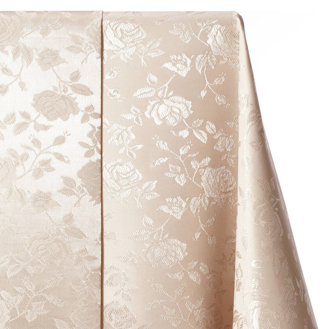 Rose Jacquard Satin