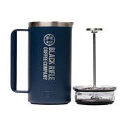 BRCC x YETI Company Logo French Press