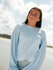 30A Wordmark Logo Embroidered Lightweight Sweatshirt