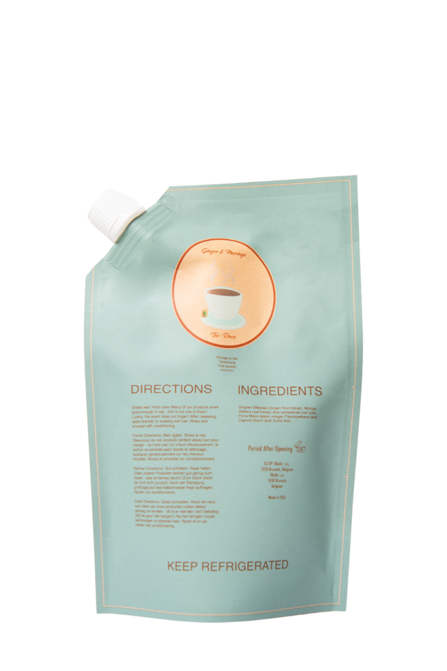 Ginger and Moringa Tea Rinse