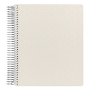 Cream Asterisk Snap-In Vegan Leather LifePlanner&#8482;