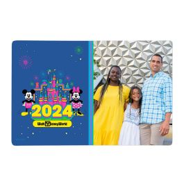 2024 Mickey and Minnie Photo Magnet