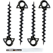 Ground Screw Stakes XL - 4 PK