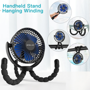 OPOLAR New 5200mAh Flexible Tripod Clip Fan