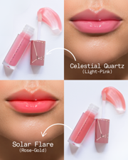Crystal-Infused Lip Gloss