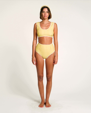 Gingham Bikini (Yellow)