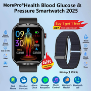 GT5 Pro Blood Sugar Smartwatch with Blood Pressure + ECG + Sleep Fitness Tracker+Free Watch