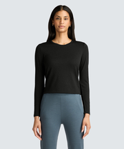 Women's Long Sleeve Merino Crew