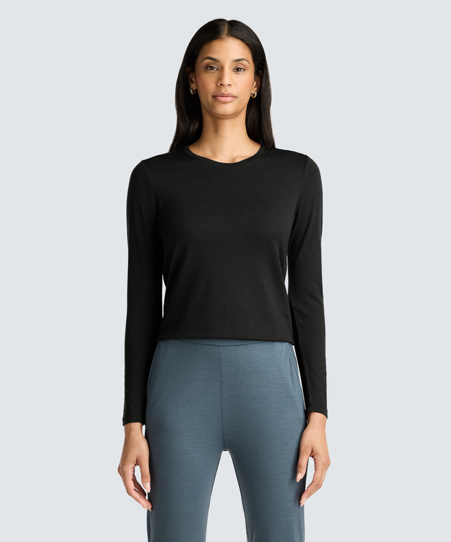 Women's Long Sleeve Merino Crew