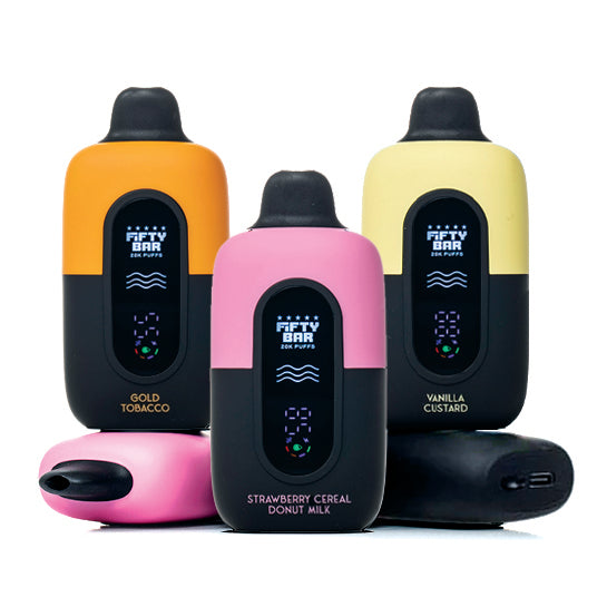 Fifty Bar V2 20K Disposable Vape - 20,000 Puffs