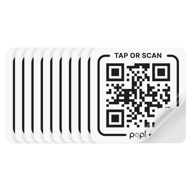 PopCode Sticker - 10 Pack