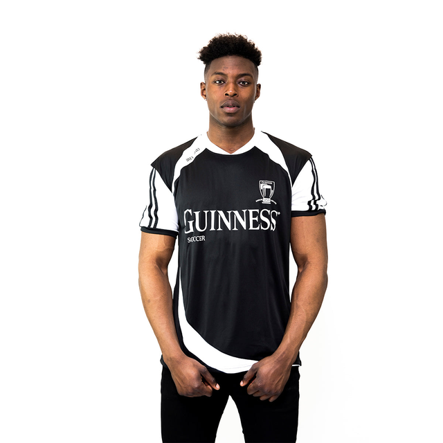 Guinness Black & White Soccer Jersey