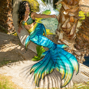 Jade Neptune Elite Mermaid Tail